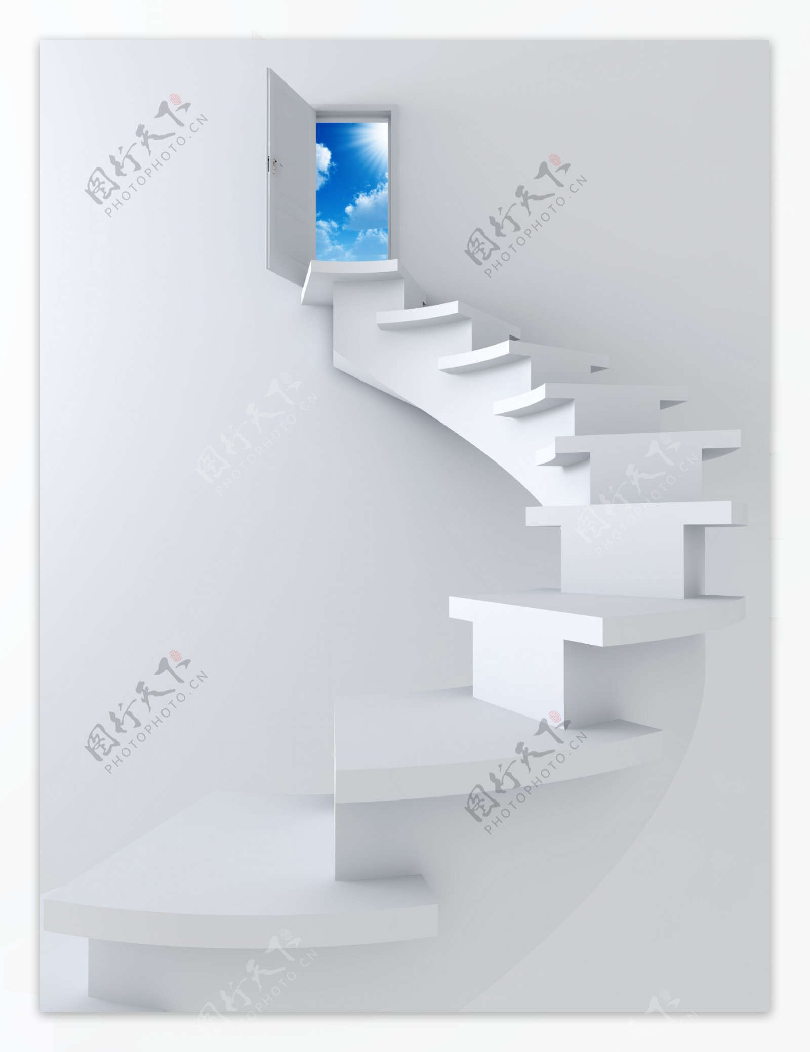 3D楼梯图片