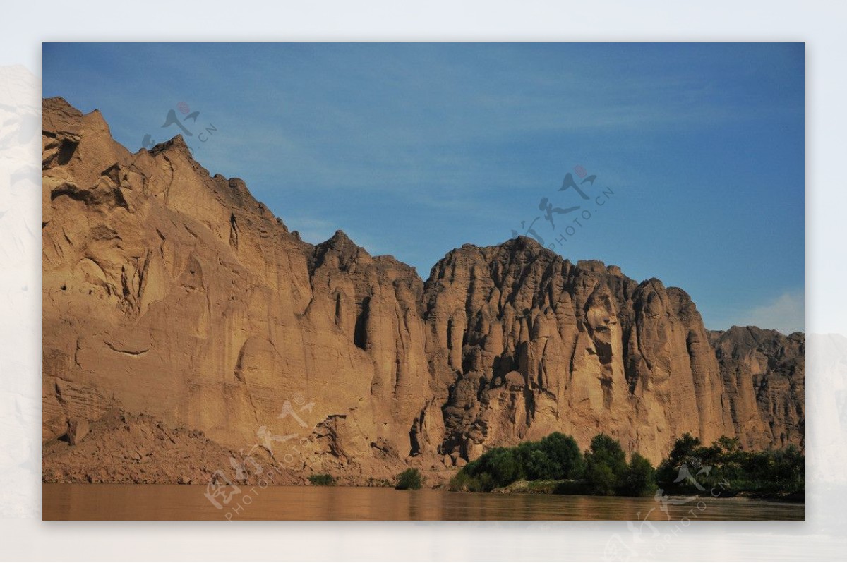 黄河绝壁图片