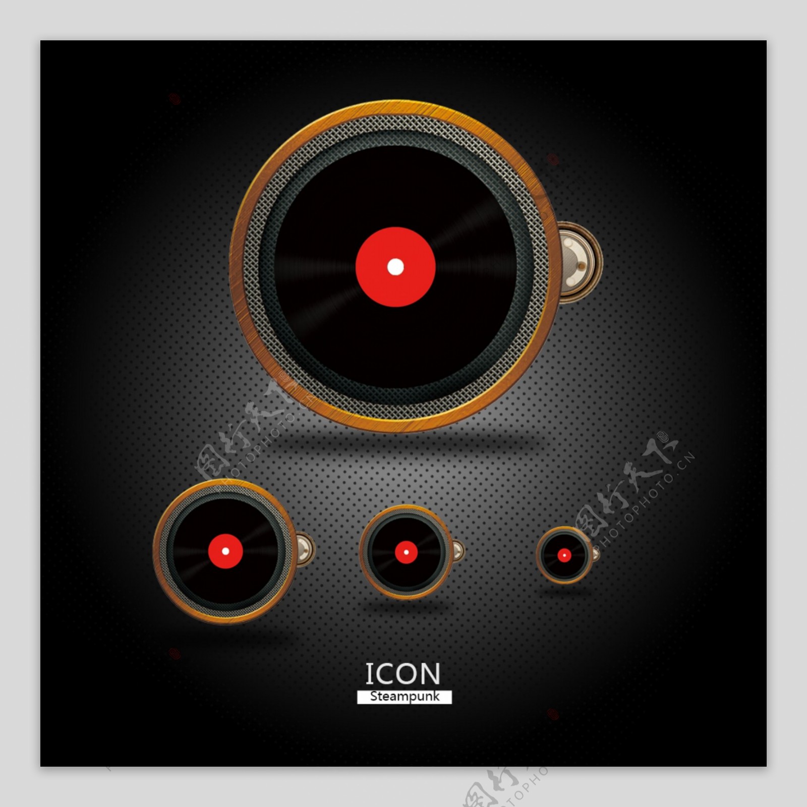 音乐播放器ICON图片
