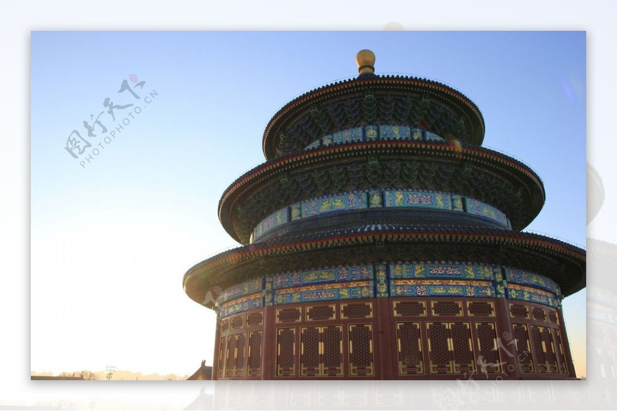 北京天坛公园祈年殿图片