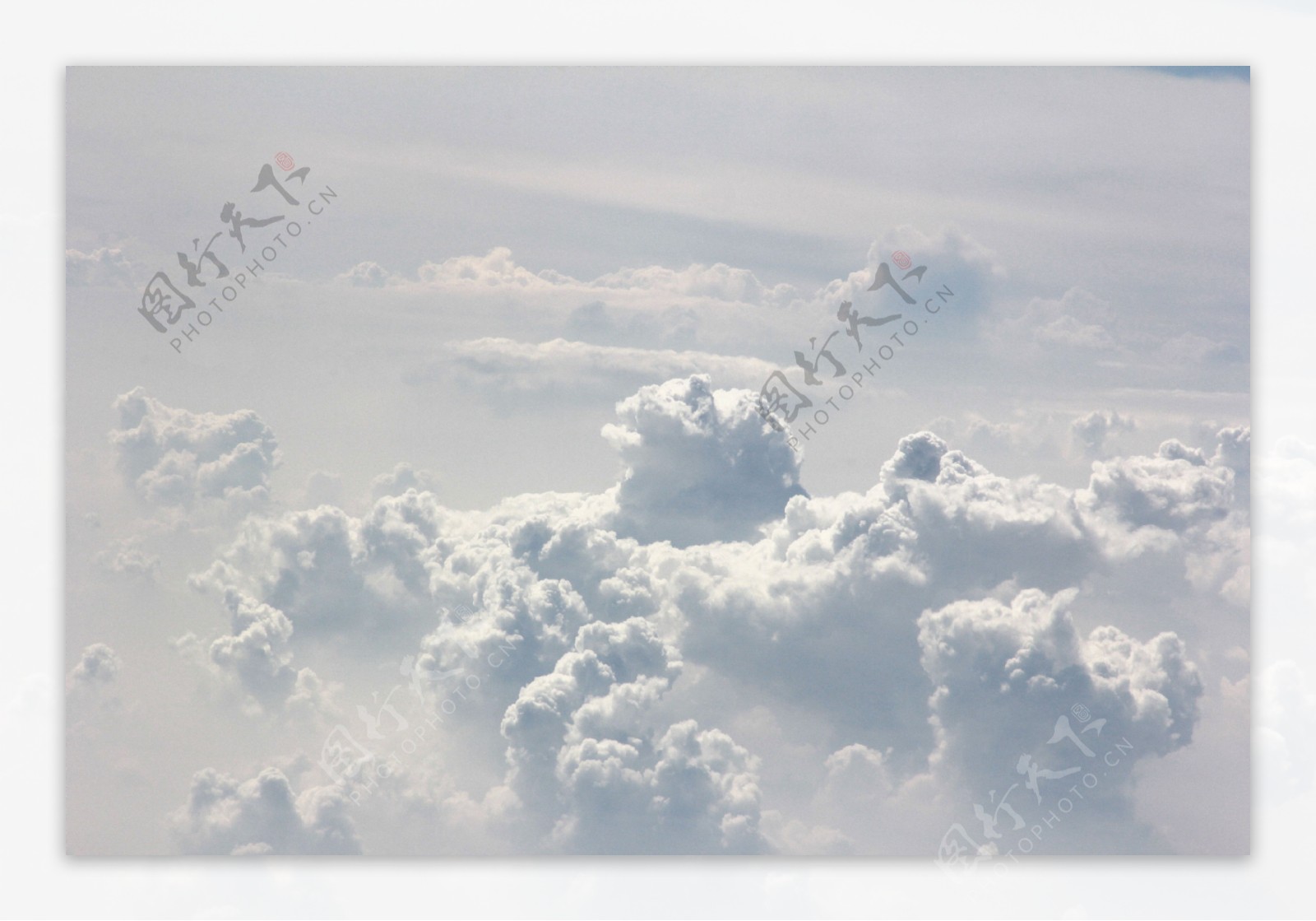 云层摄影图片