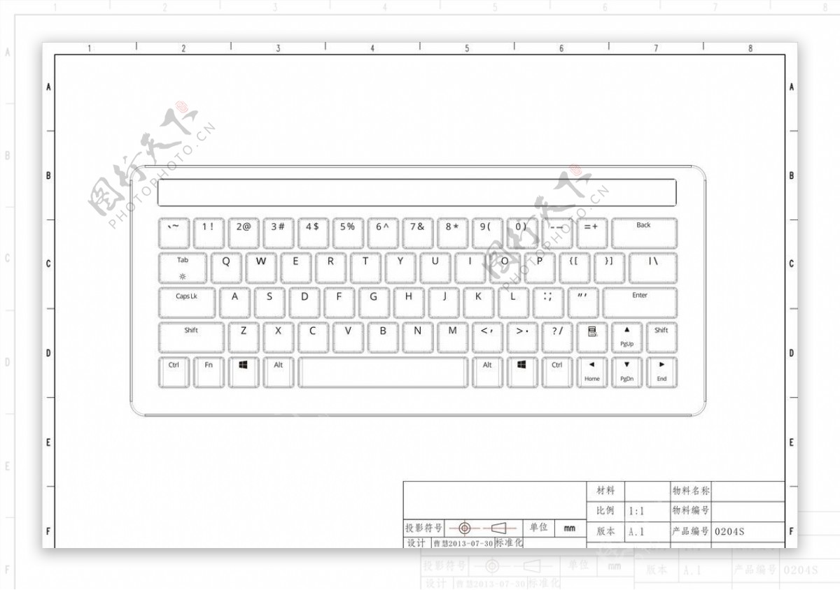 键盘设计图片