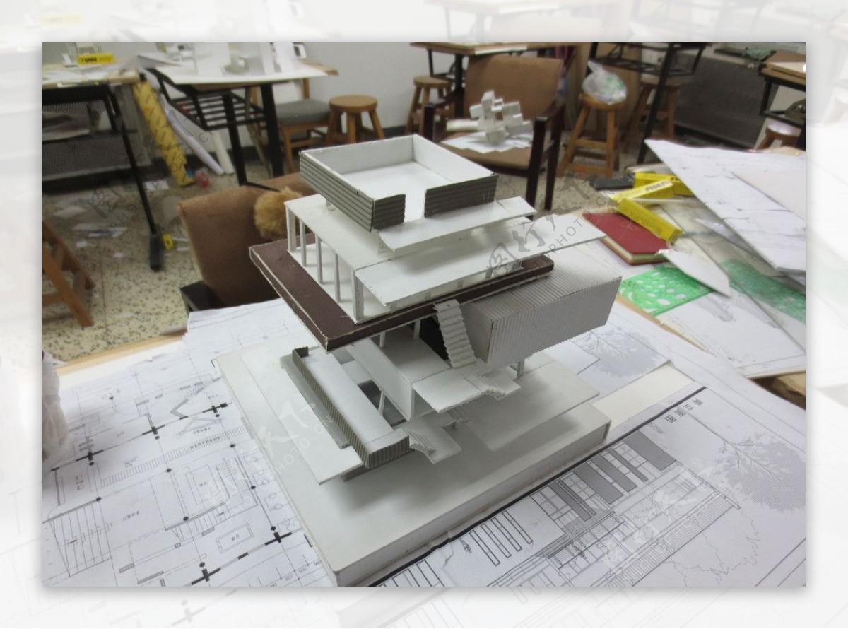 建筑模型图片