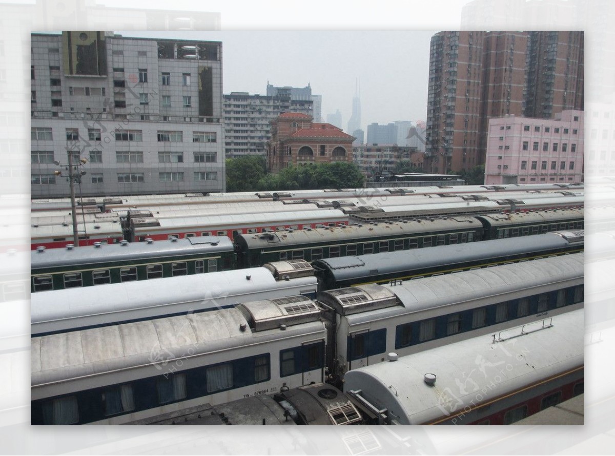 上海宝山火车图片
