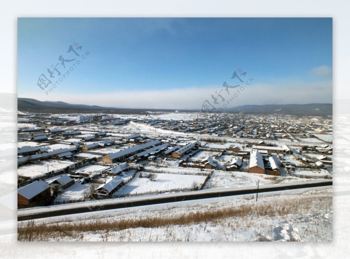 好里堡冬天风景图片