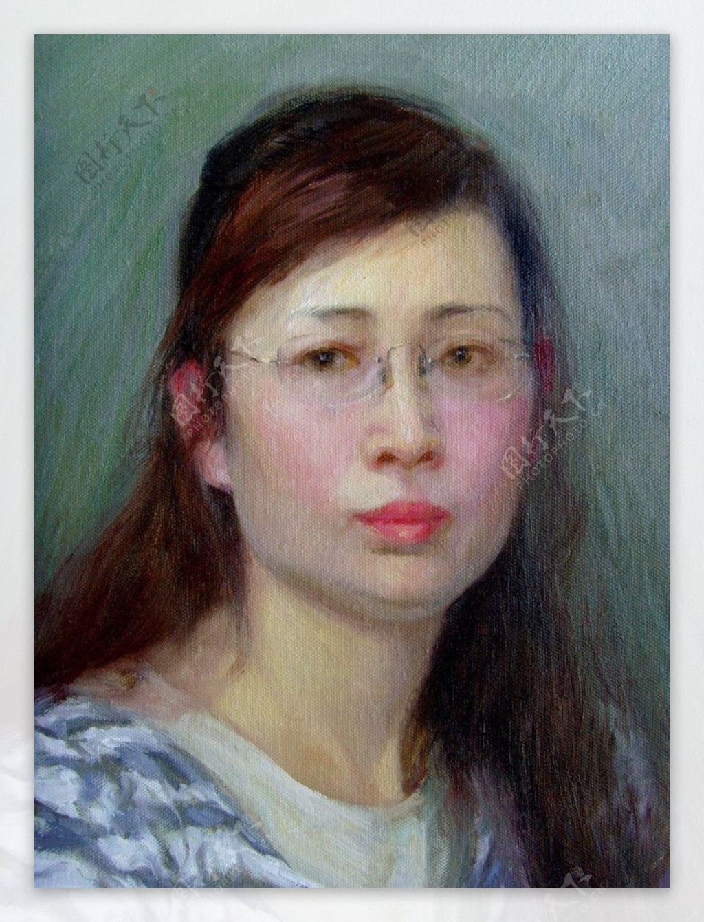 Zin Lim 女性油画肖像！