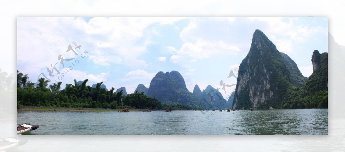 桂林风景巨幅图片