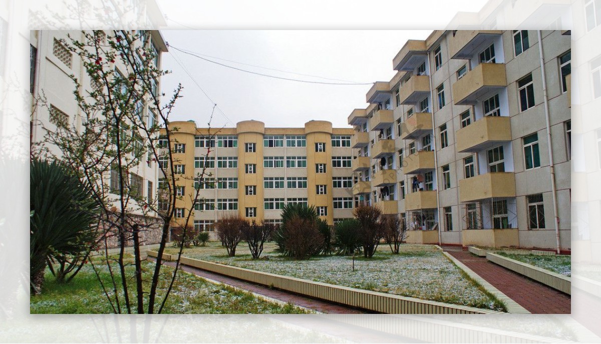 四川民族学院雪景图片