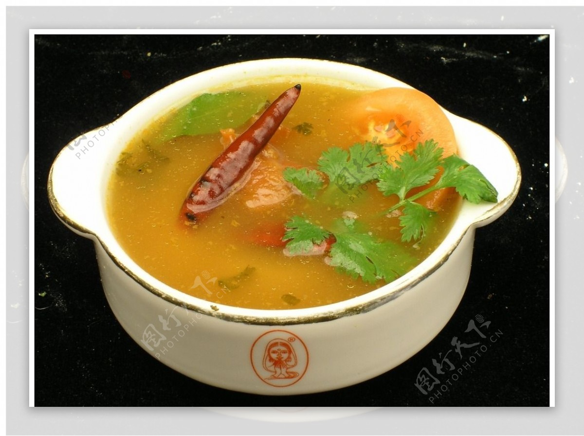 印式酸菜汤图片