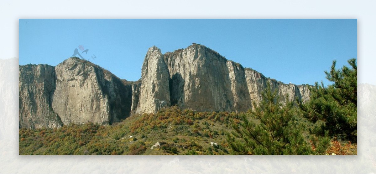 坂山风景图片