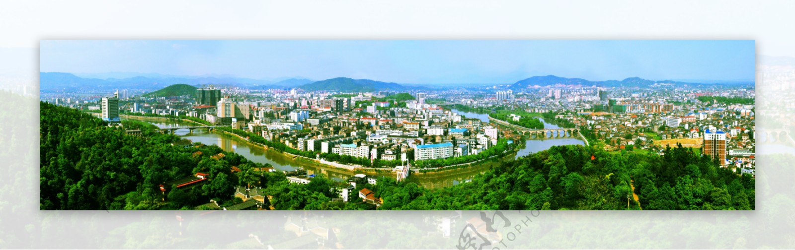醴陵全景图图片