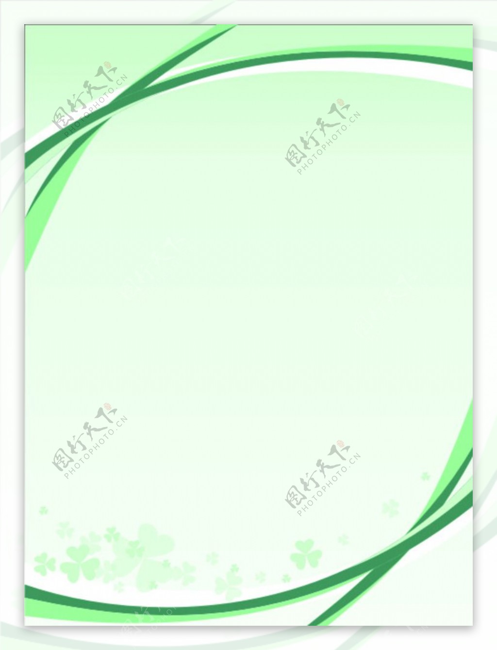 绿色背景模板图片