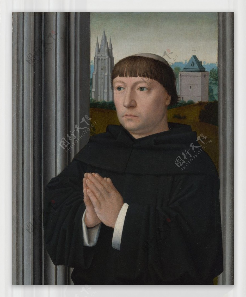 杰勒德大卫一个奥古斯丁修道士祷告图片
