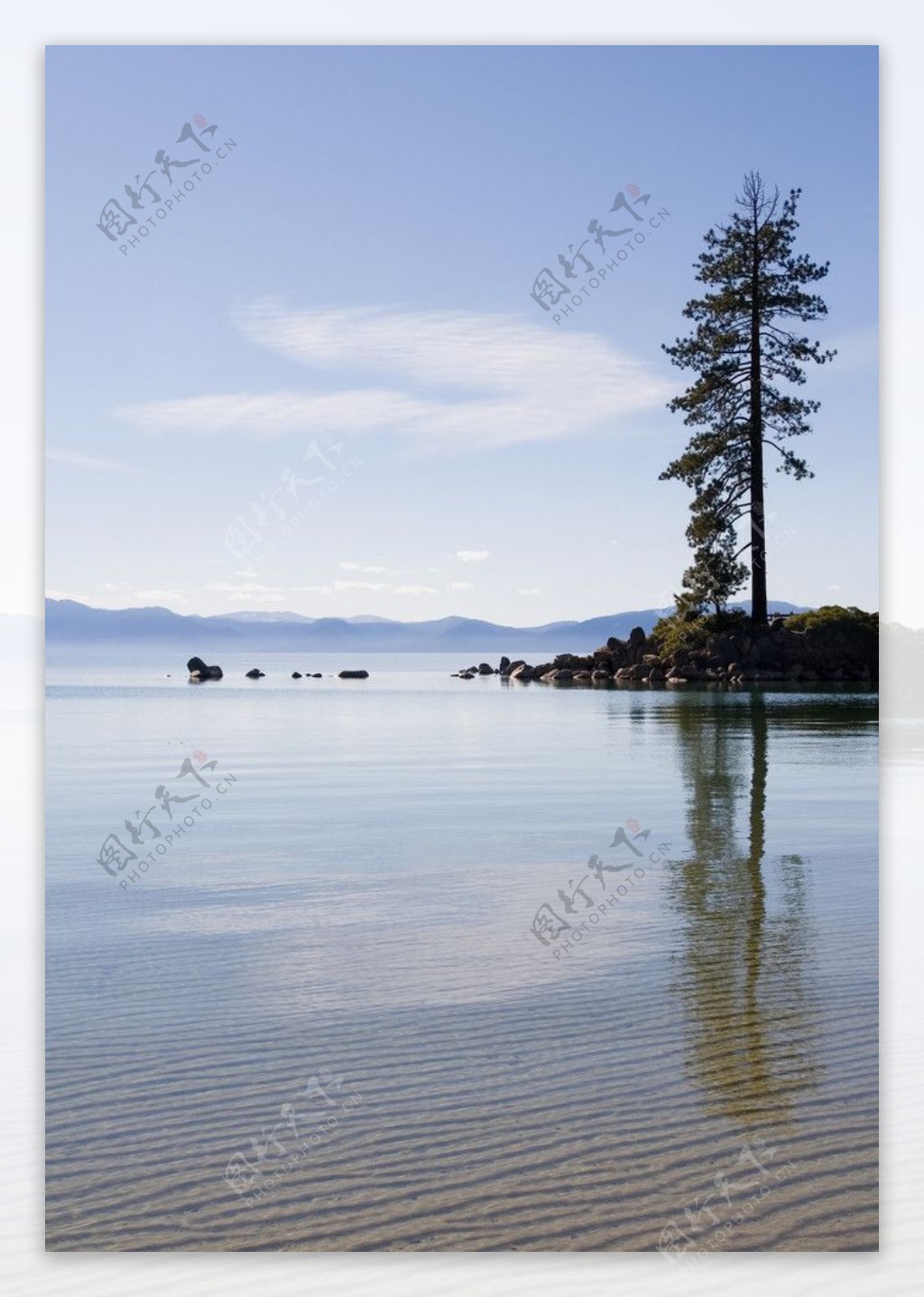 湖泊风光图片