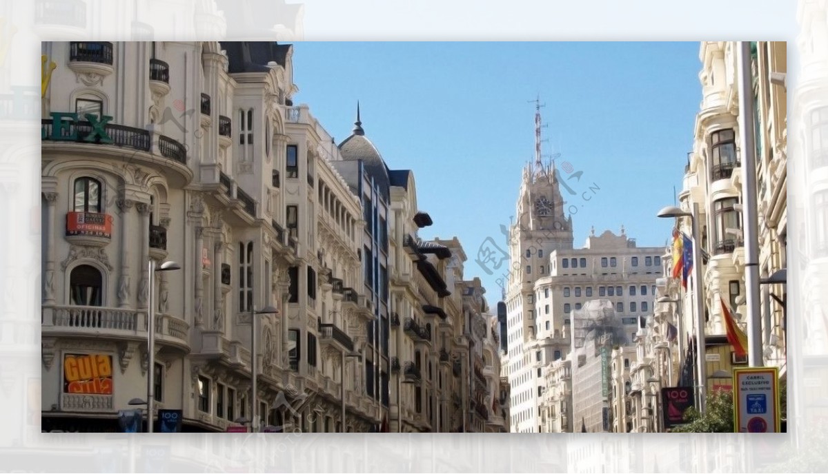 西班牙马德里建筑图片