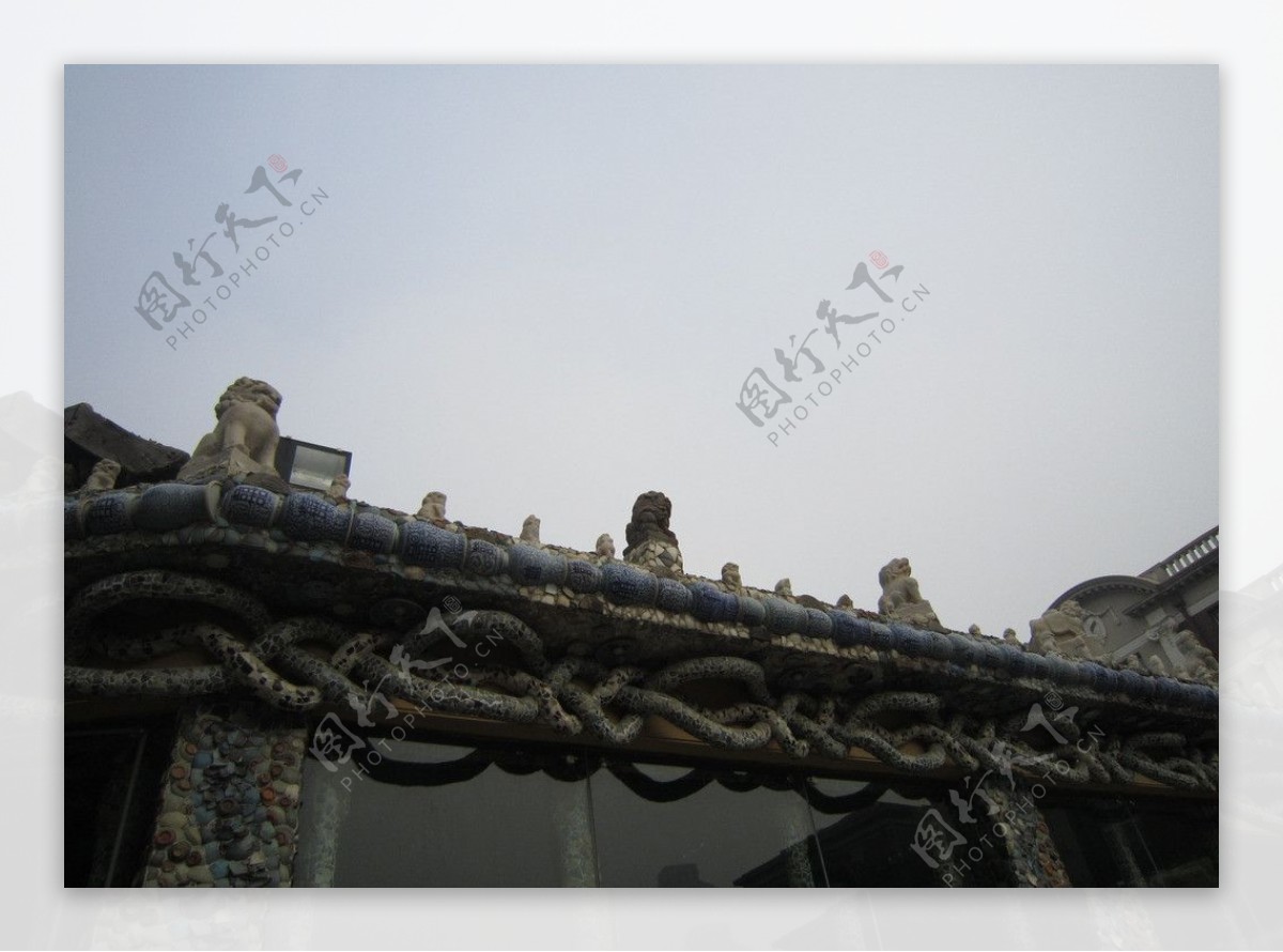 天津瓷房子图片
