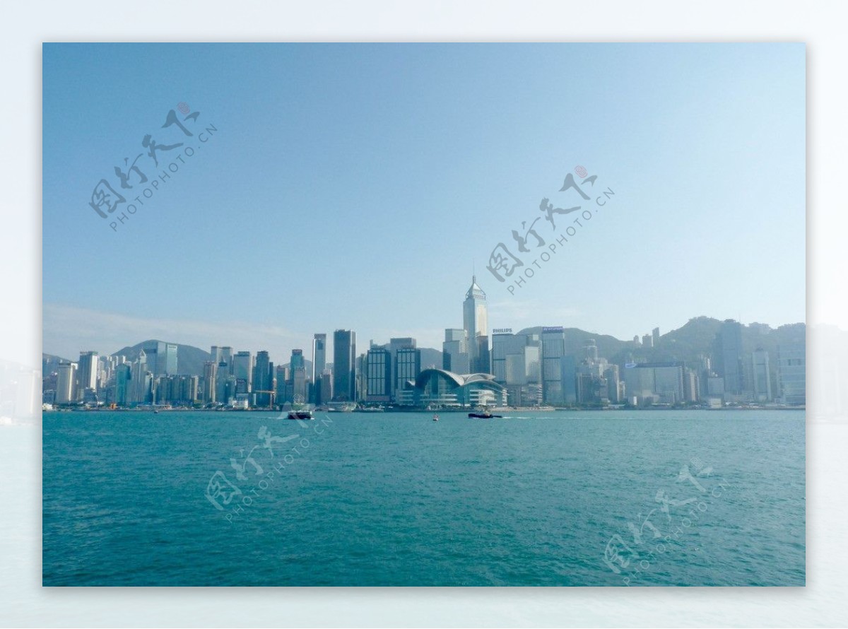 Hong Kong Central District Skyline And Victoria Harbour, 43% OFF
