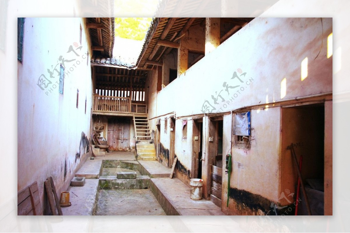 光华庐古建筑梅县荷泗蕉坑图片