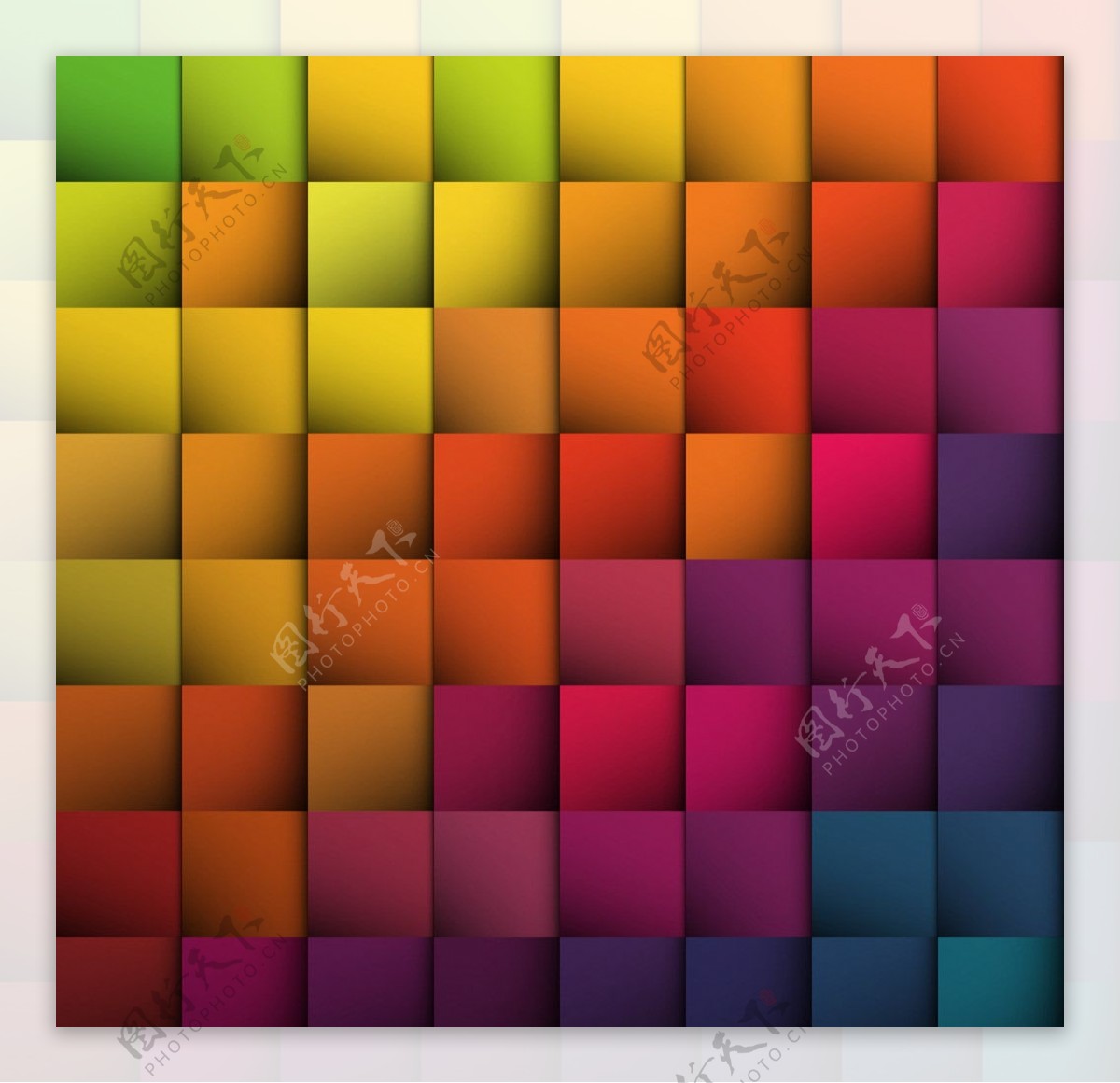 彩色方块设计图__图片素材_其他_设计图库_昵图网nipic.com