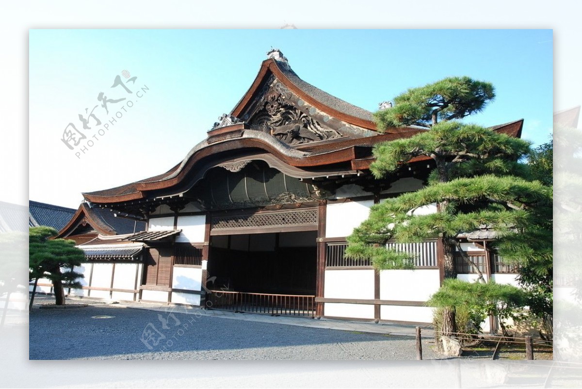 日式寺庙入口图片