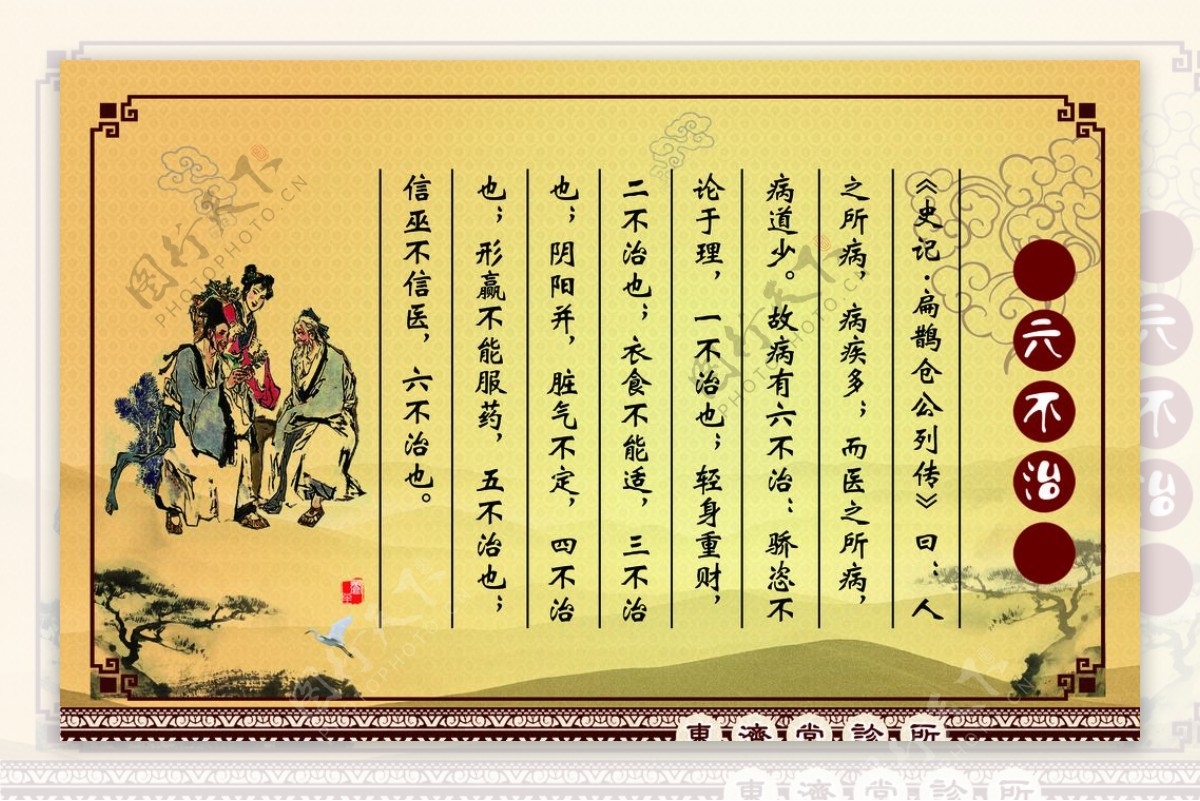 中国古代医学之六不治图片