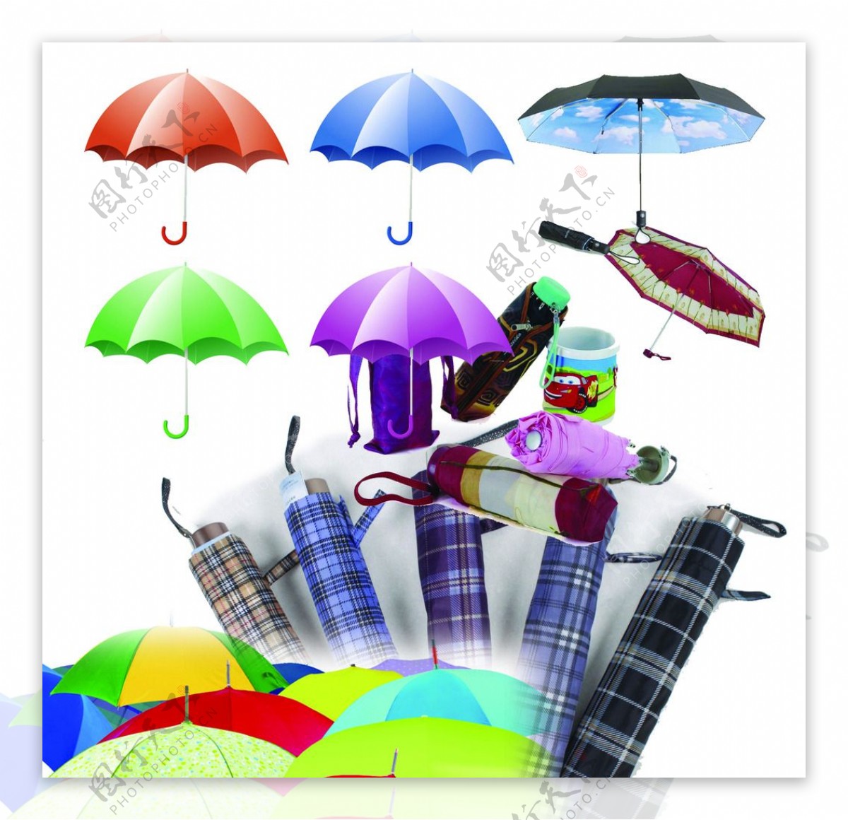 雨伞的图案设计|其他|其他|大西几dxj - 原创作品 - 站酷 (ZCOOL)