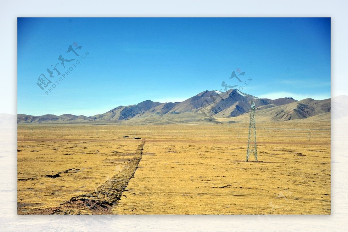青藏铁路沿途风景图片