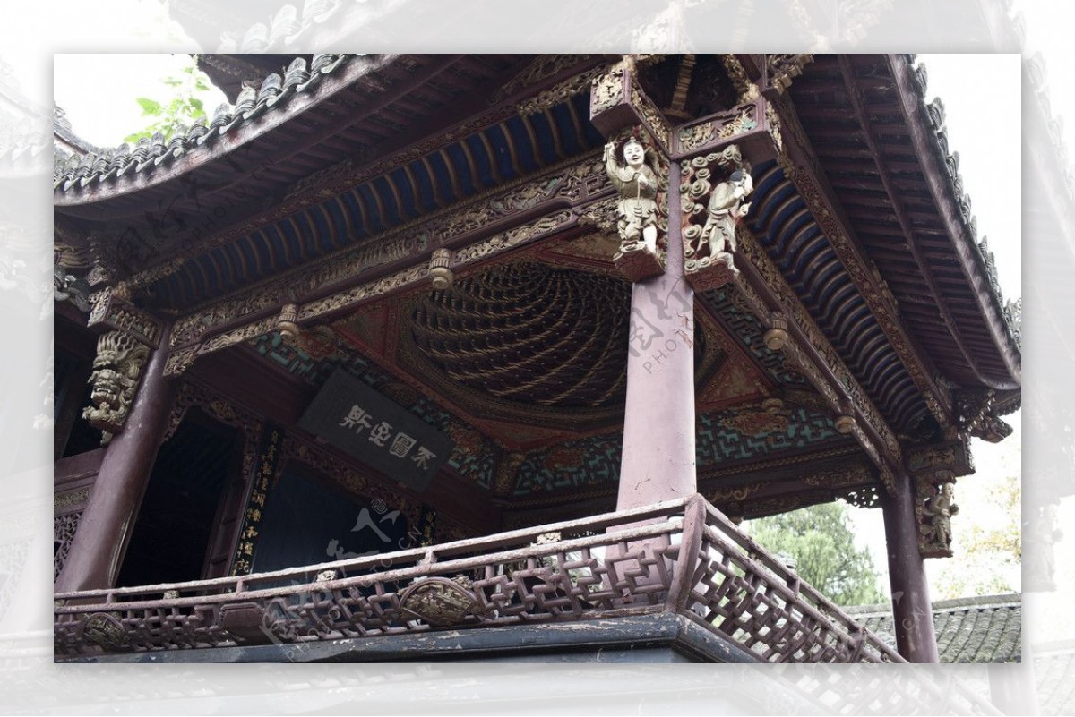 舜王庙戏台图片