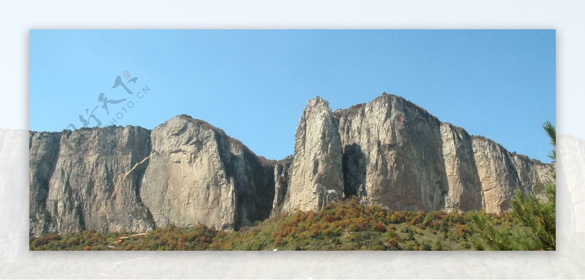 坂山风景图片