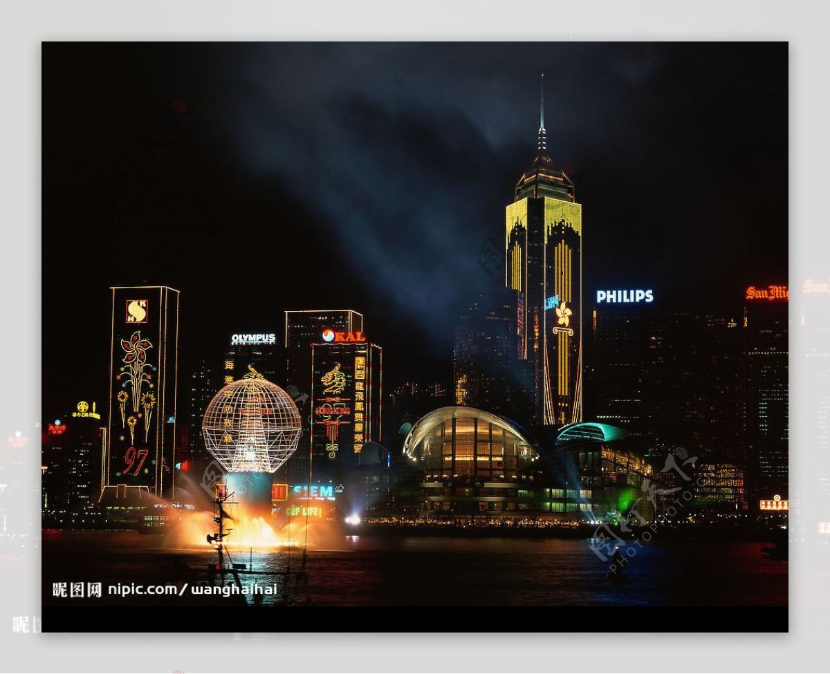 珠海城市风景珠海夜景图片