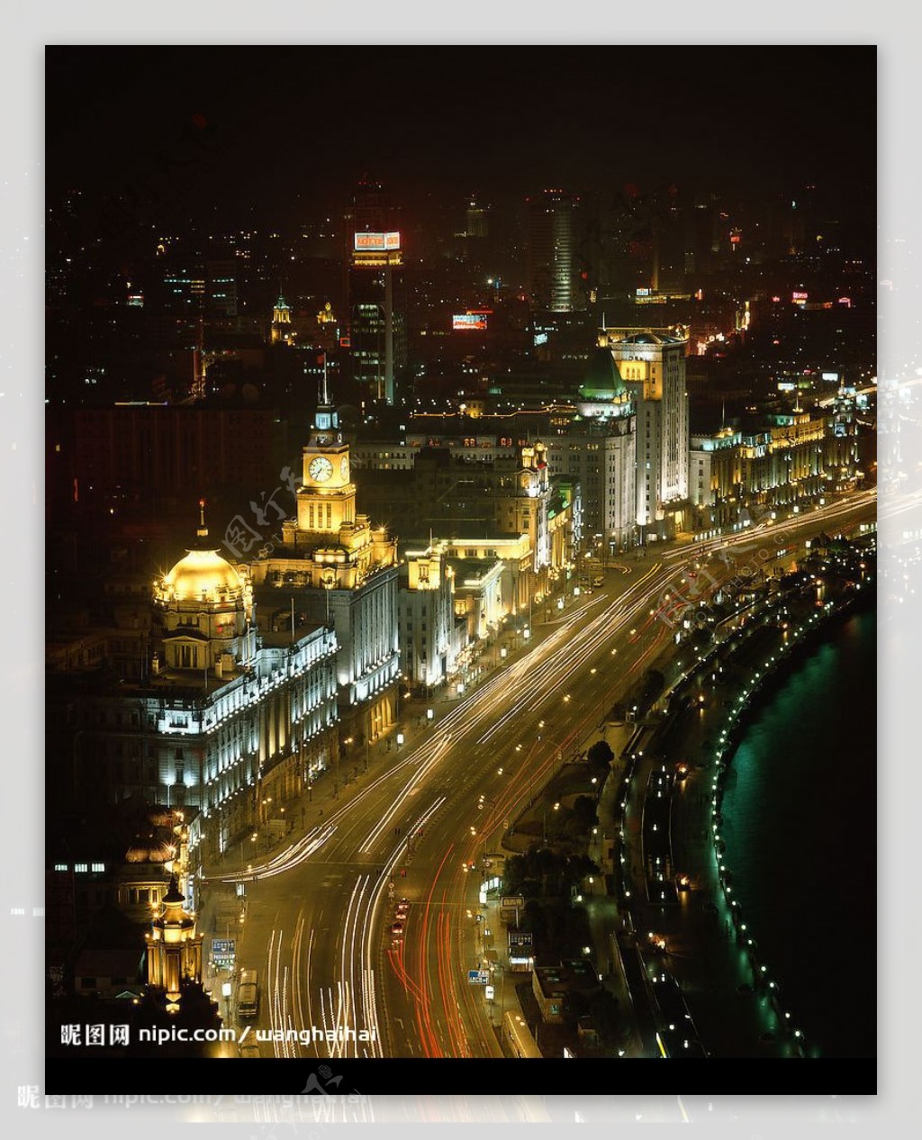 北京建筑夜景图片