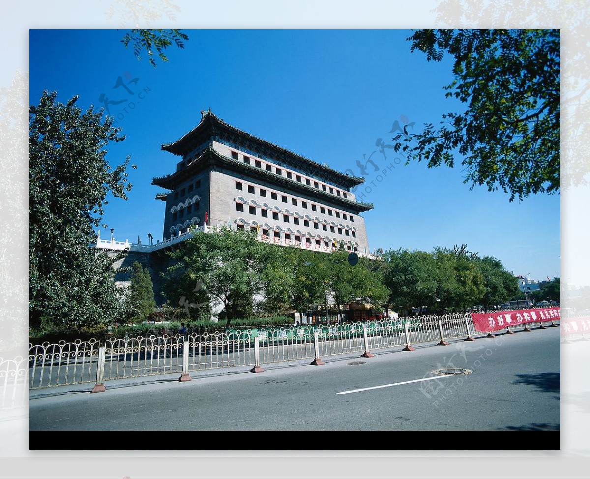 北京建筑天安门五星红旗大图图片