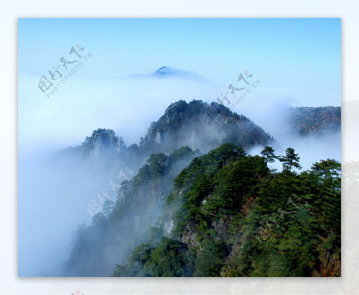 宜春明月山风景图片