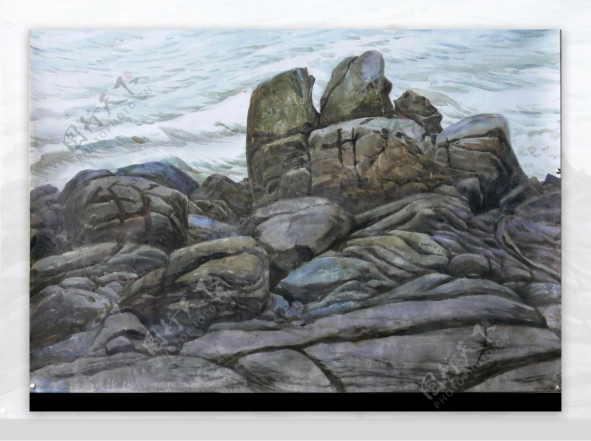 大海石焦图片