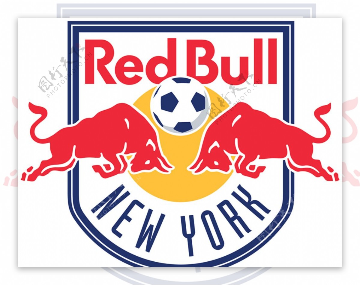 纽约红牛足球俱乐部徽标图片