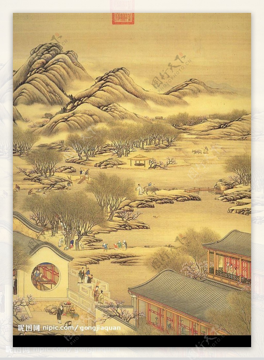 中国艺术画图片