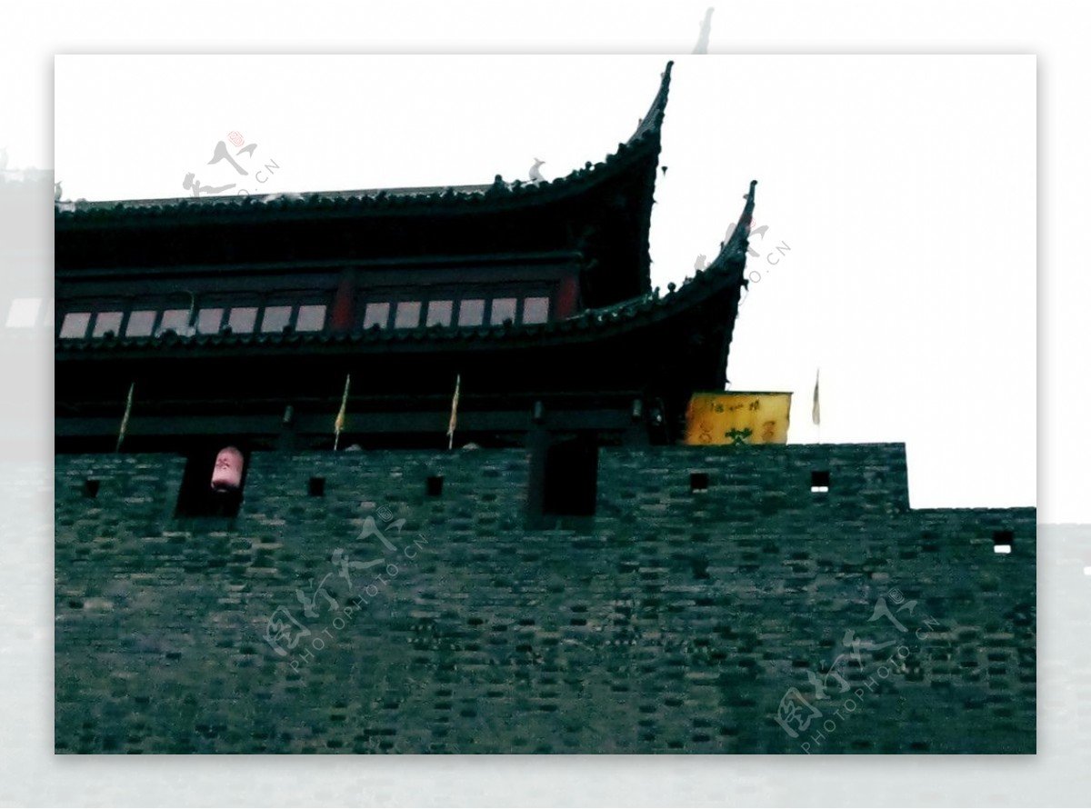 苏州古城楼图片