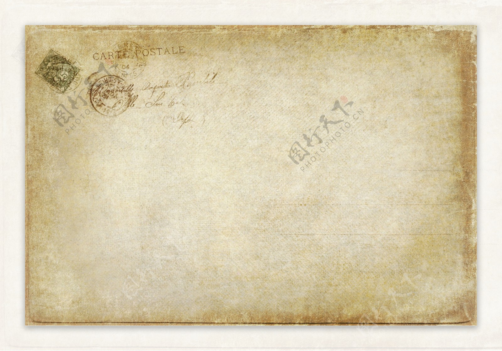 邮戳信纸背景图片
