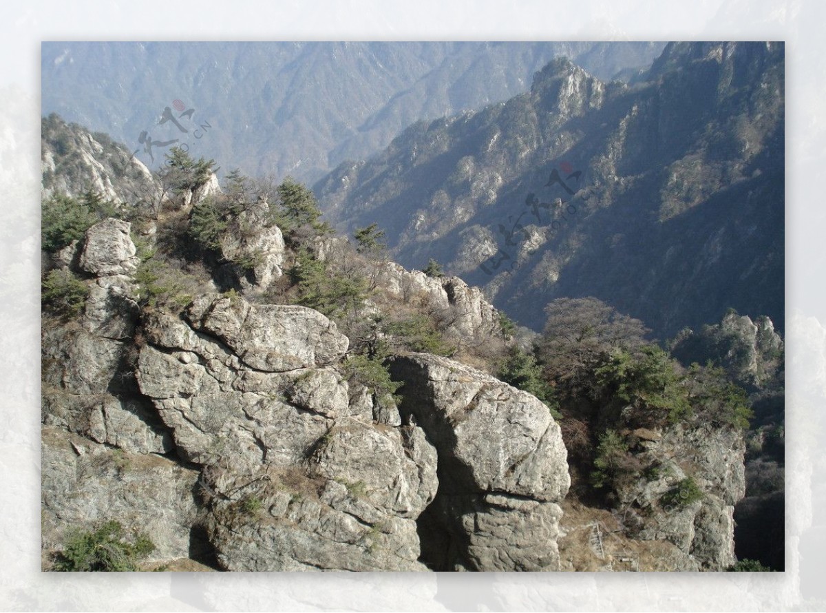 河南老君山峰林风景图片