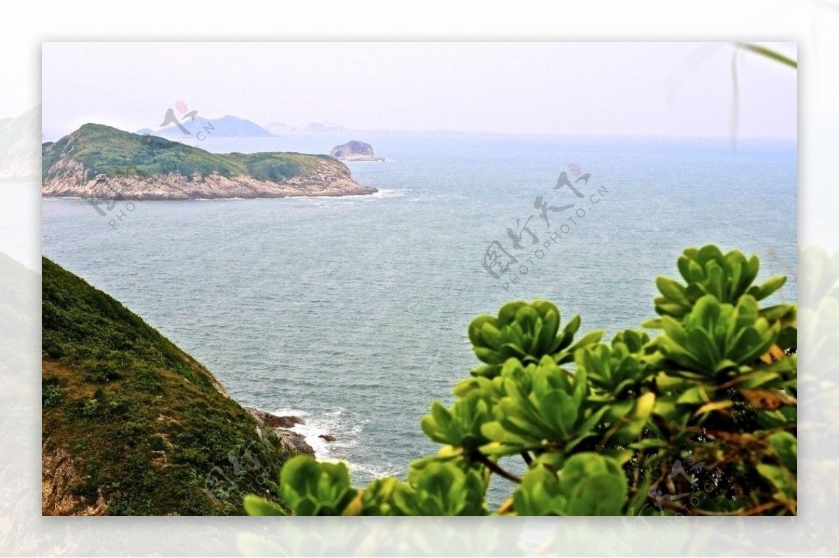 有前景的海岛风景图片