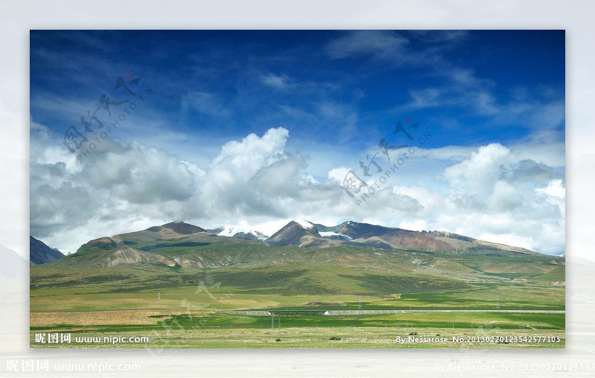 藏北草原图片