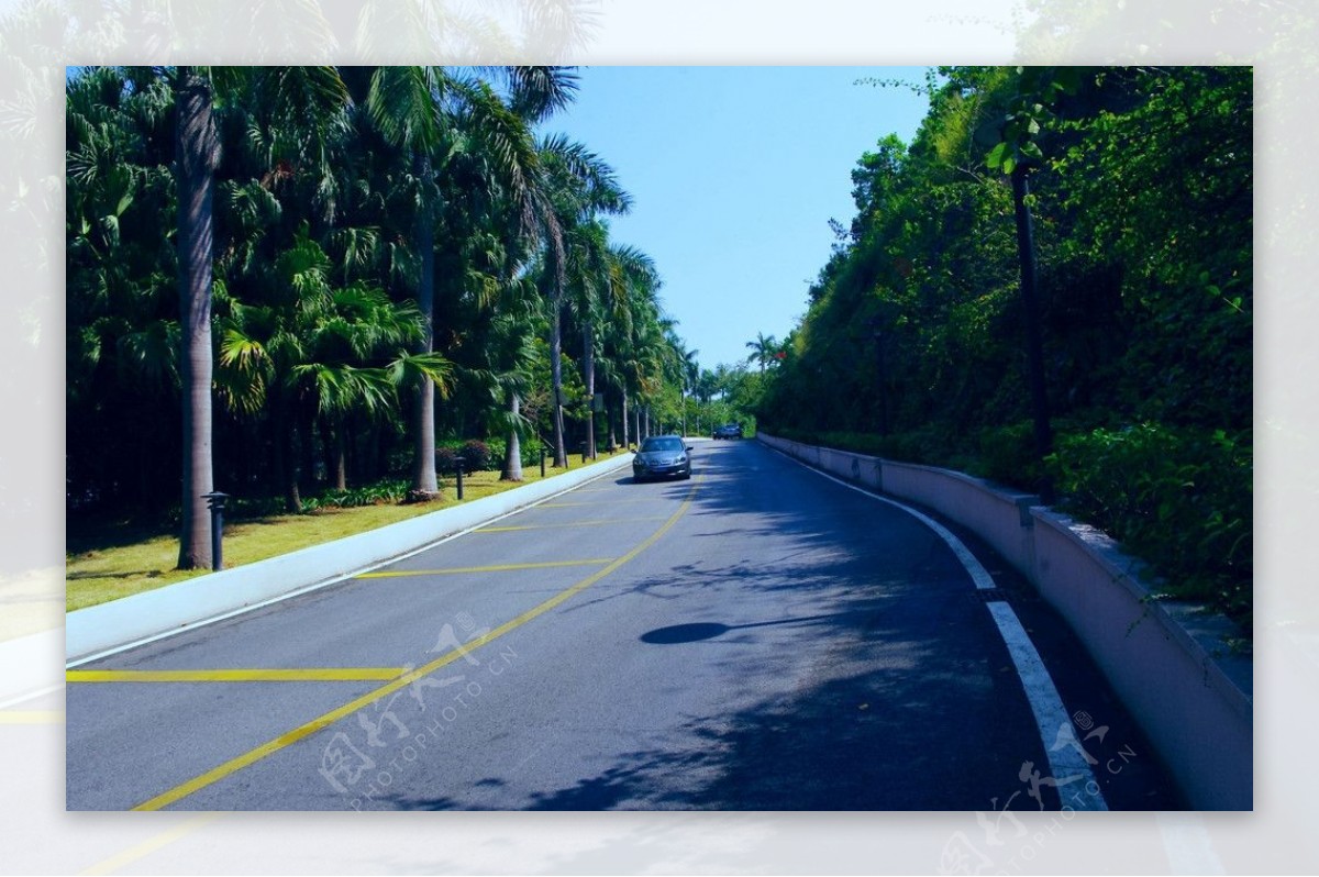 景区道路盘山公路图片