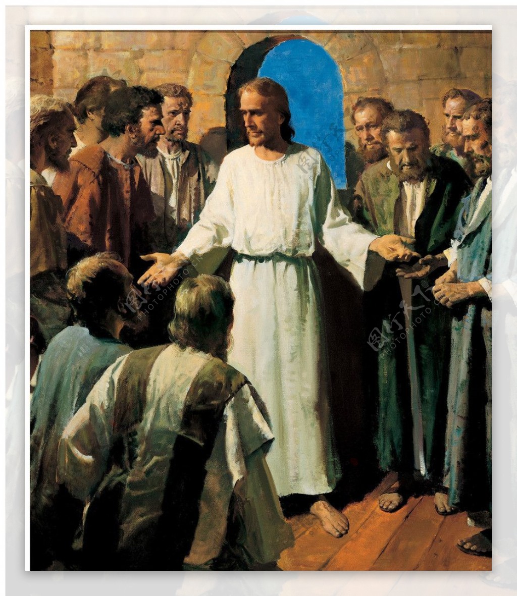在耶稣被钉死在十字架上照片摄影图片_ID:382052954-Veer图库