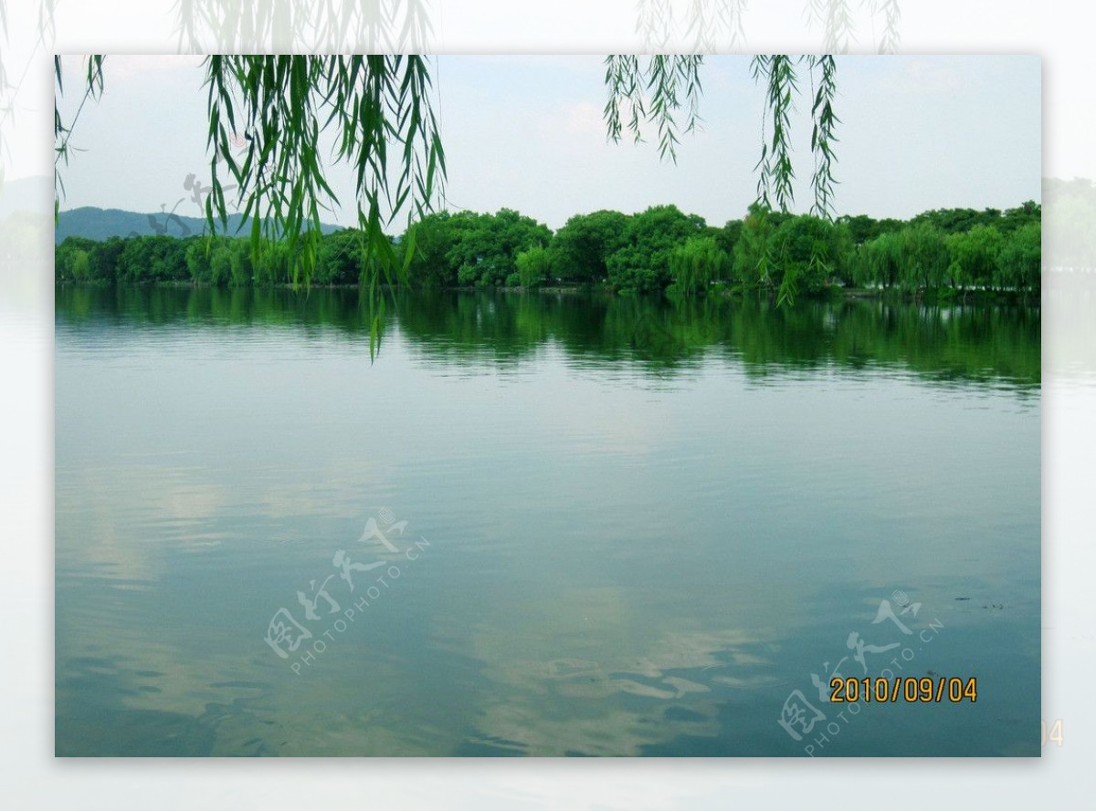 杭州西湖美景图图片