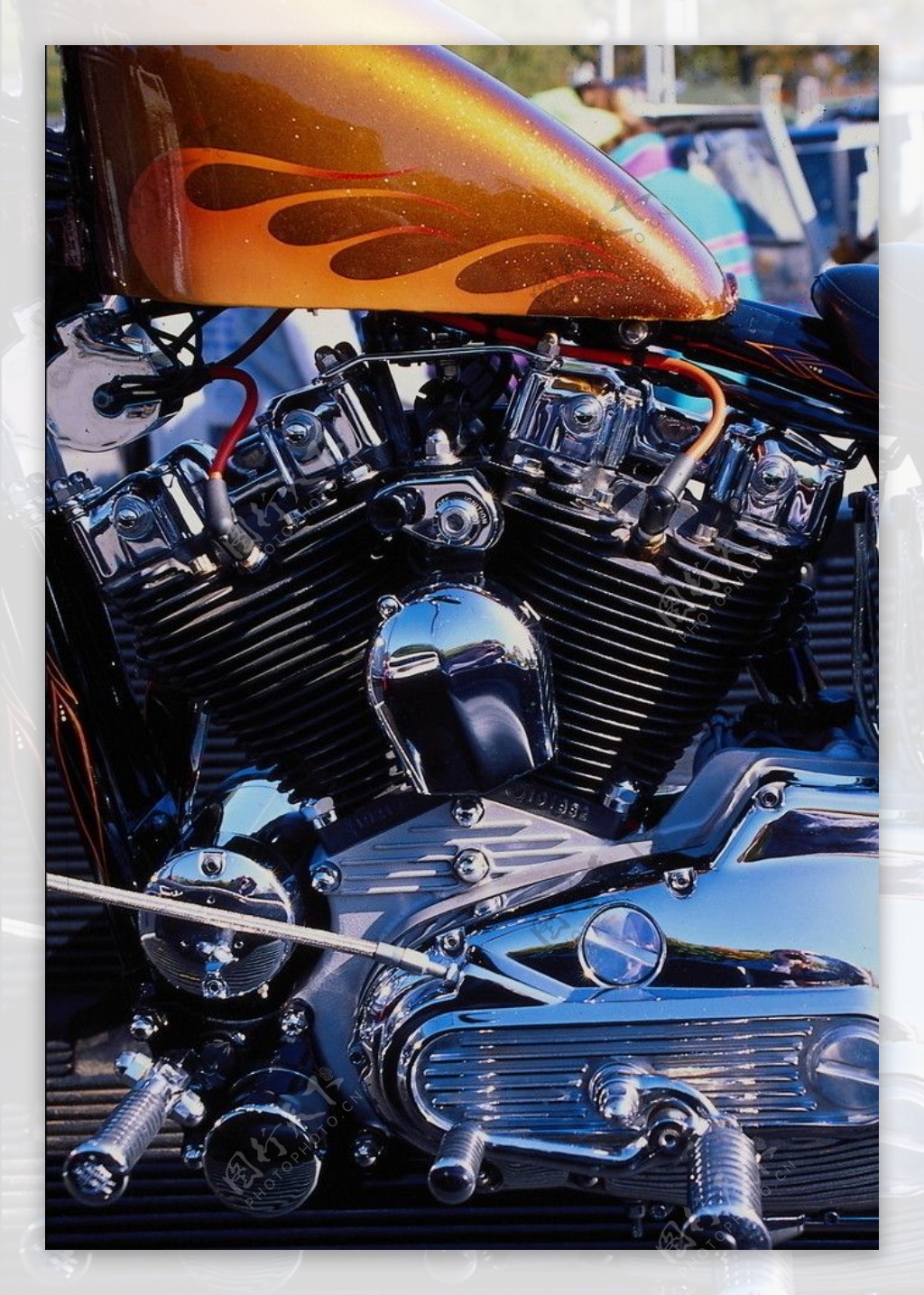 HARLEYDAVIDSON哈雷戴维森老式摩托车图片