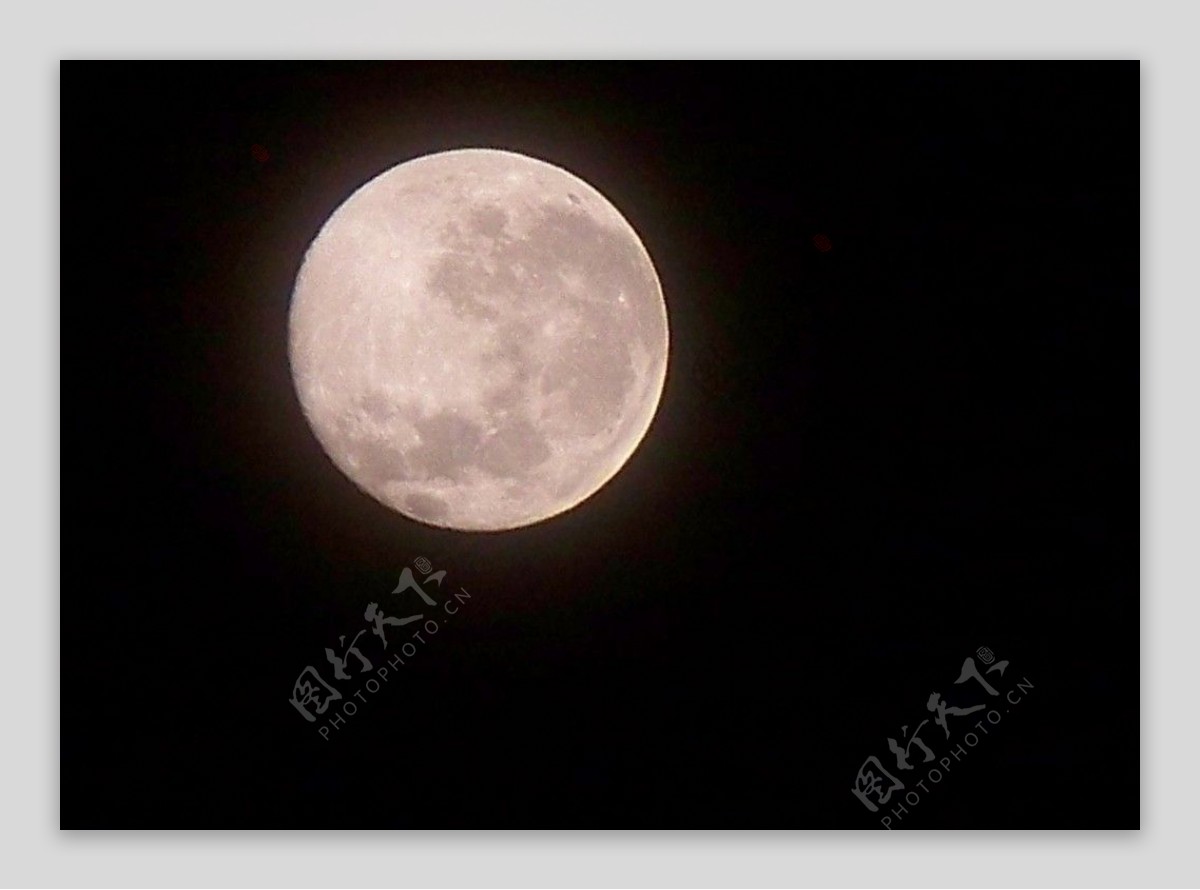黑夜中的月亮摄影 摄影图__其他_自然景观_摄影图库_昵图网nipic.com