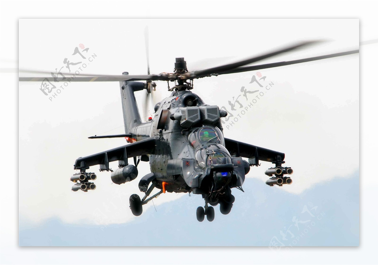 米24雌鹿直升机图片