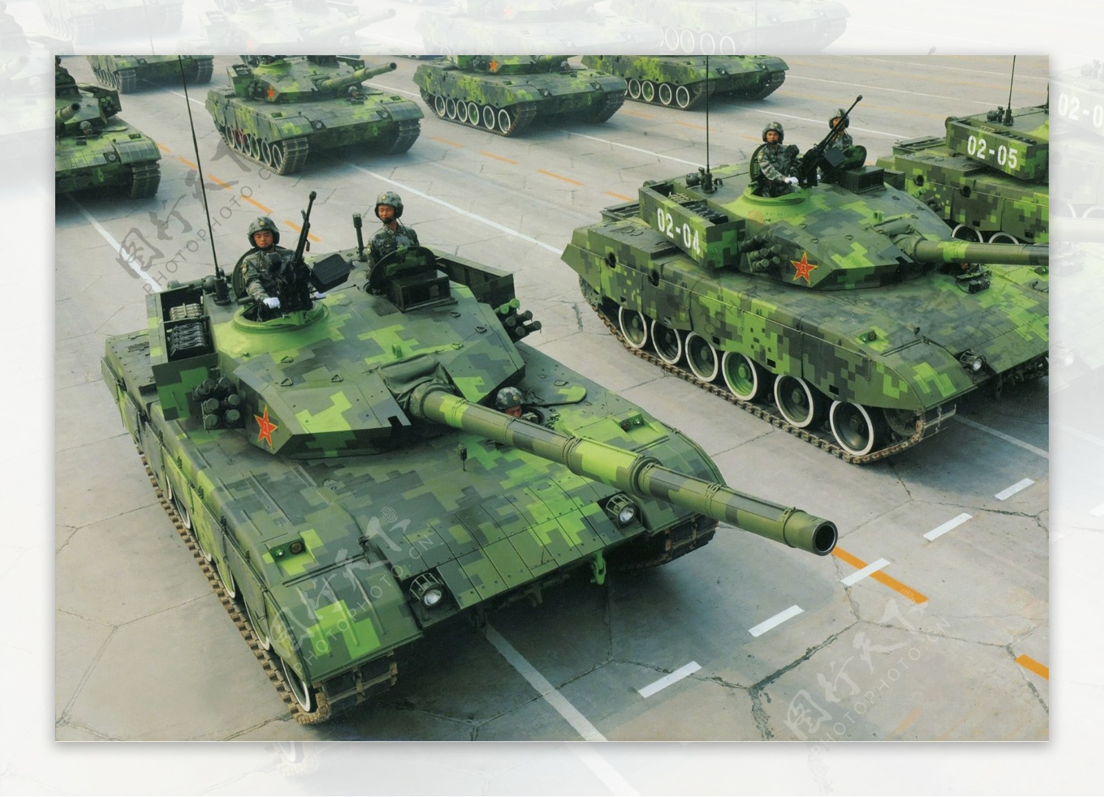 中国99式坦克图片