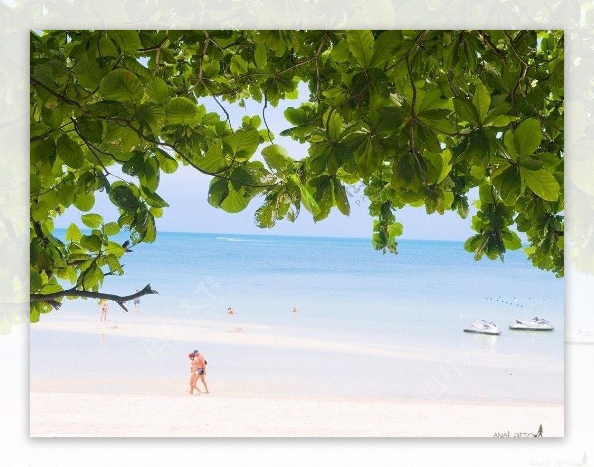 泰国苏梅岛沙滩图片