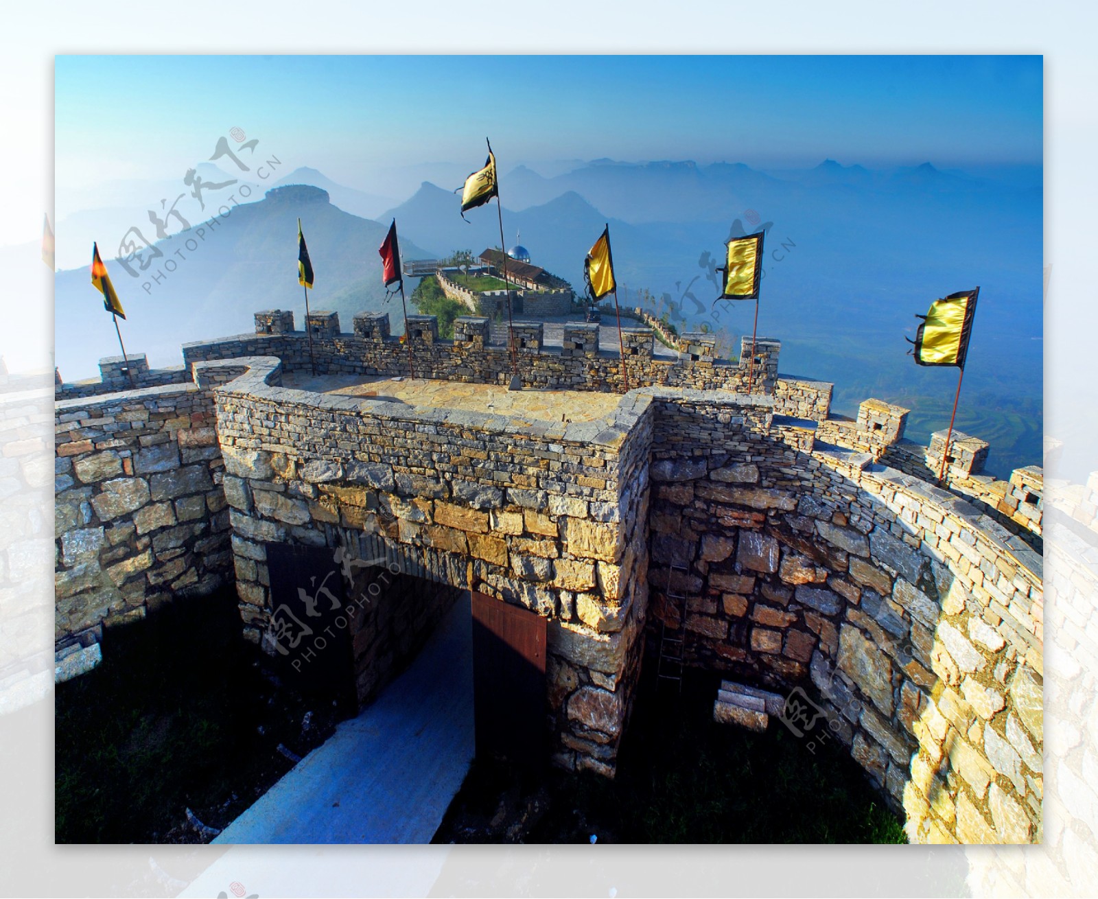 王城古战场城墙图片
